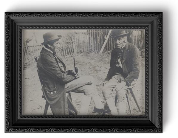 chodský kroj na fotografiích