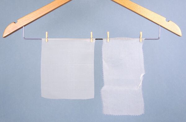 Jak prát hedvábí – organza a krepelín