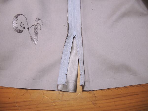 jak všít zip do polštáře