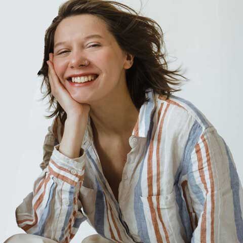 pruhovaná košile dámská