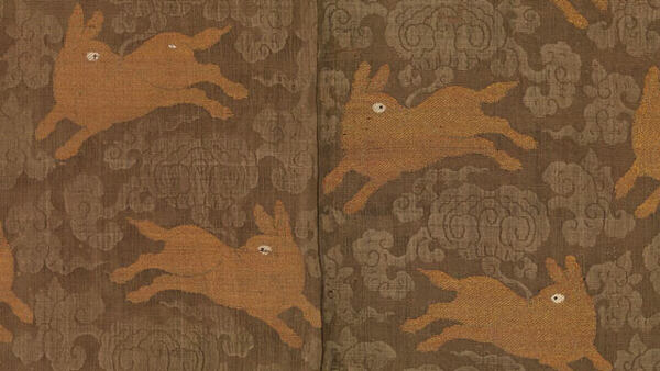 Zajíci v oblacích Čína dynastie Ming 16.-17.století 