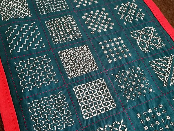 sashiko, prošev, sashiko japonská technika prošívání