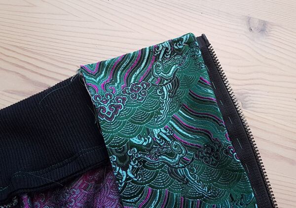 dámský bomber bunda návod na šití 