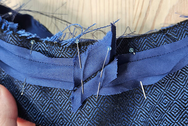 vlněné zimní šaty tutoriál