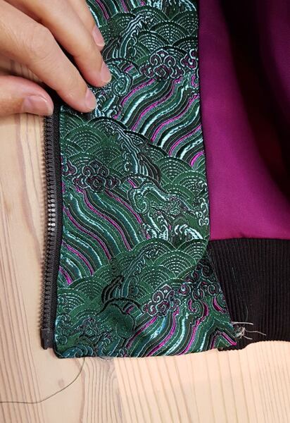 dámský bomber bunda návod na šití 