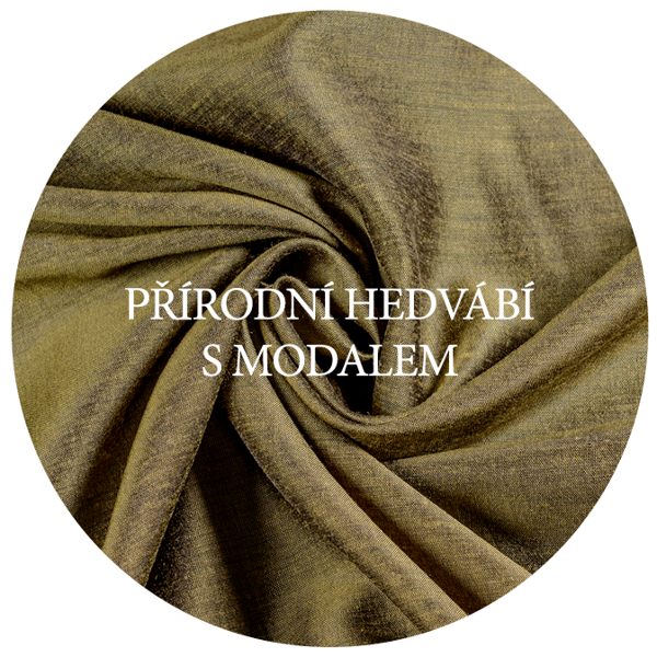 hedvábí s modalem