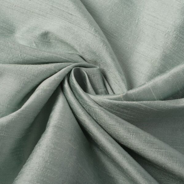 Zelený dupion hedvábí metráž