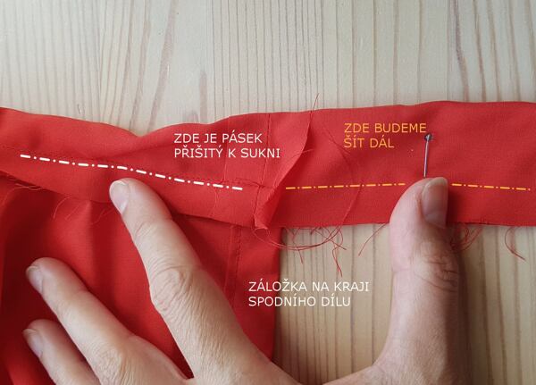 jak ušít zavinovací sukni