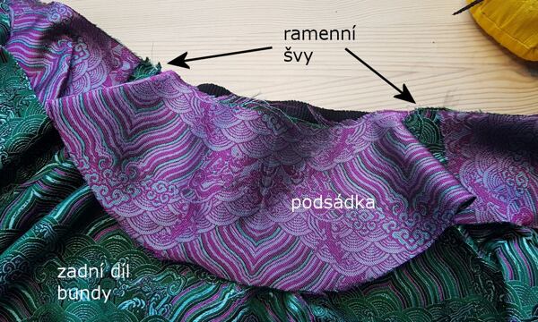 dámský bomber bunda návod na šití 