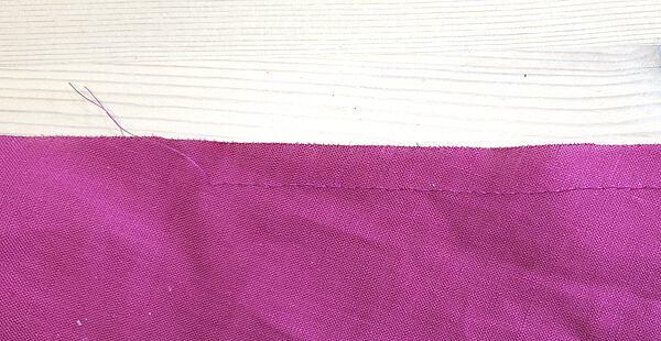 letní lněné šaty - šití