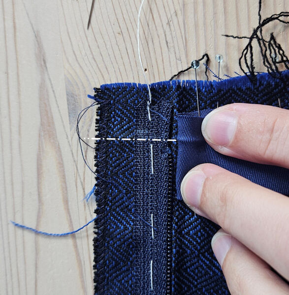 vlněné zimní šaty tutoriál