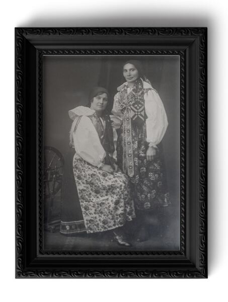 chodský kroj na fotografiích