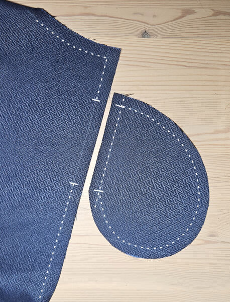 vlněné zimní šaty tutoriál