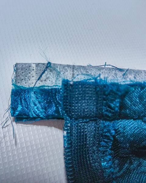 Jak ušít kolovou sukni – odšití špičky a podkrytu