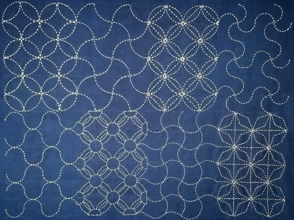 sashiko, prošev, sashiko japonská technika prošívání