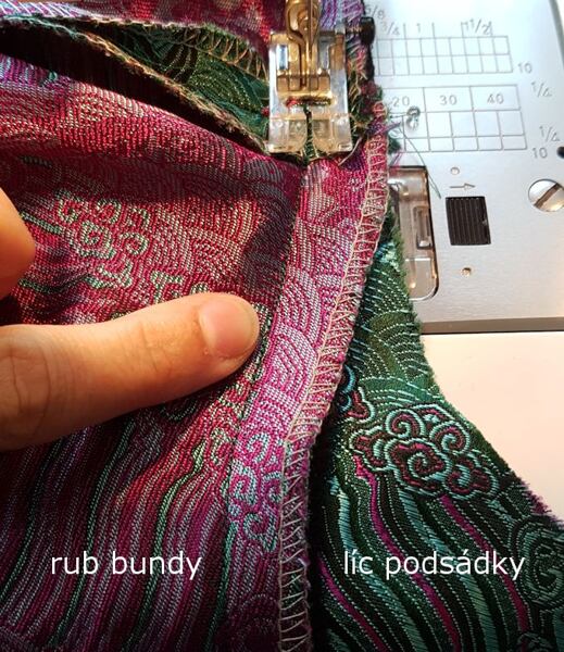 dámský bomber bunda návod na šití 