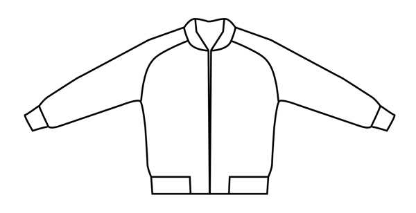 dámský bomber návod na šití