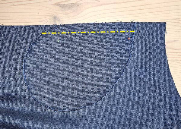 vlněné zimní šaty tutoriál