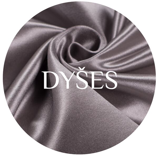 hedvábný dyšes metráž 