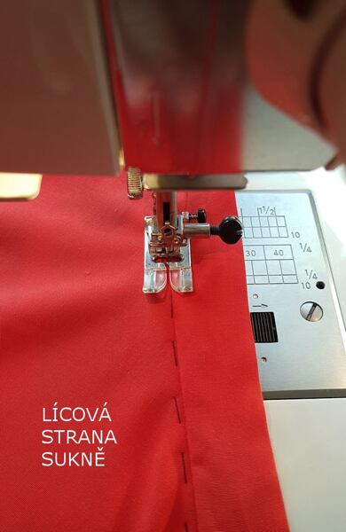 jak ušít zavinovací sukni