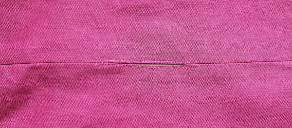 letní lněné šaty - šití