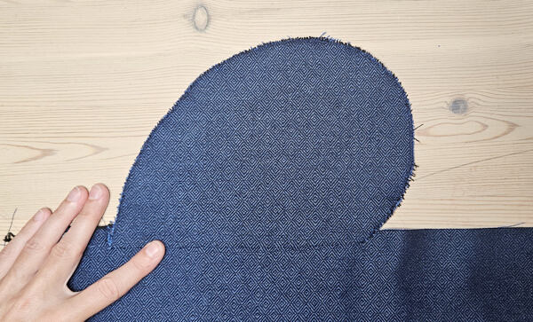 vlněné zimní šaty tutoriál