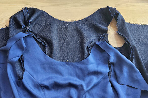 vlněné zimní šaty tutoriál