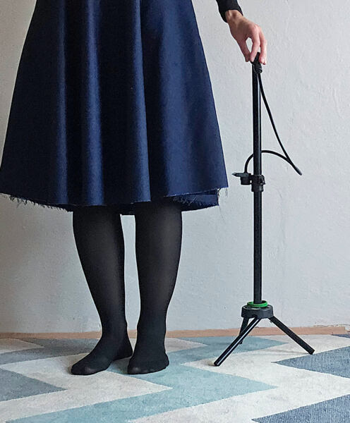 vlněné zimní šaty tutoriál