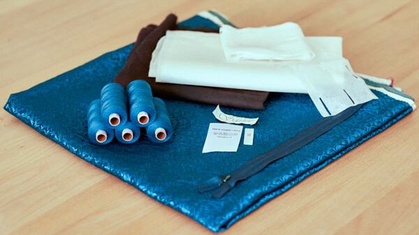 Jak ušít kolovou sukni – použité materiály