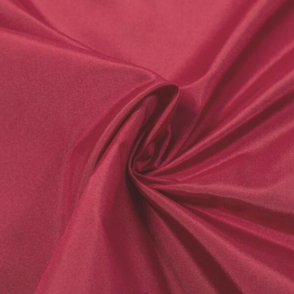 Červený taft hedvábí metráž