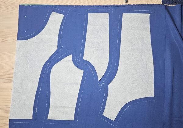 vlněné zimní šaty tutoriál