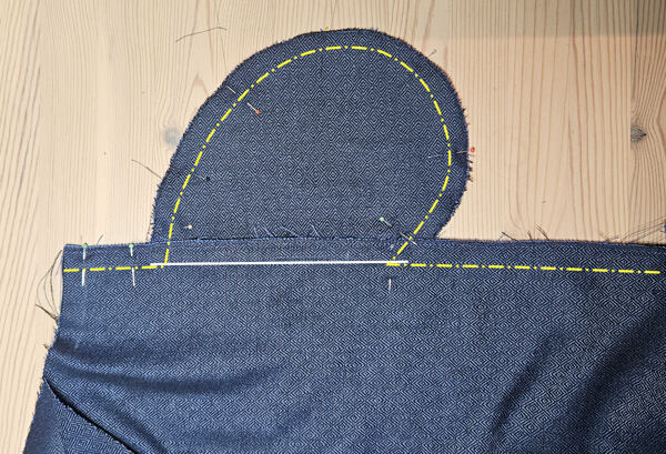 vlněné zimní šaty tutoriál