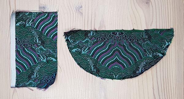 brokát, jak šít s brokátem