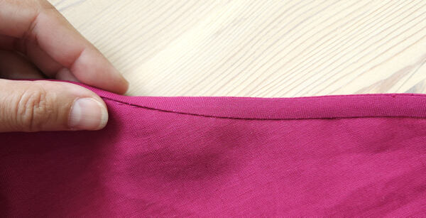 letní lněné šaty - šití