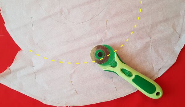 jak ušít zavinovací sukni