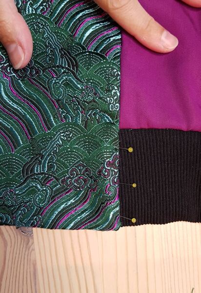 dámský bomber bunda návod na šití 