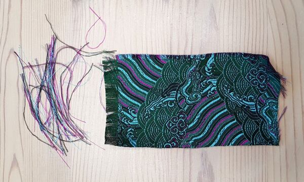 brokát, jak šít s brokátem