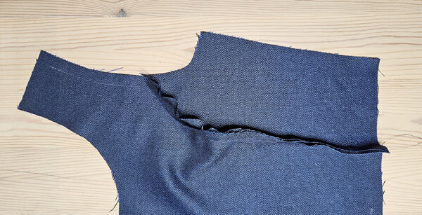 vlněné zimní šaty tutoriál