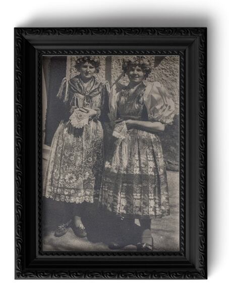 chodský kroj na fotografiích