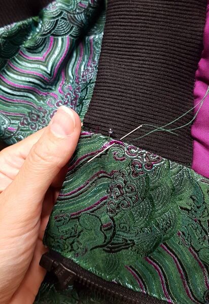 dámský bomber bunda návod na šití 