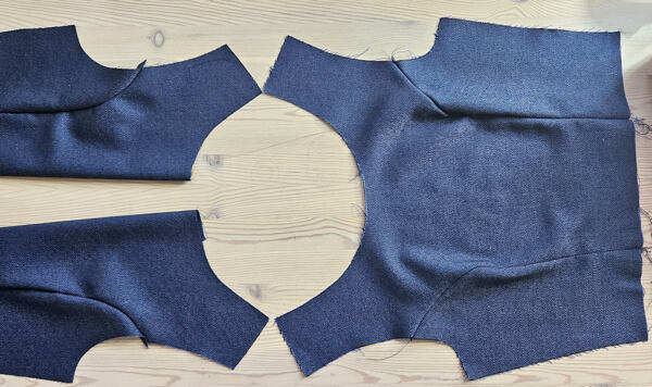 vlněné zimní šaty tutoriál