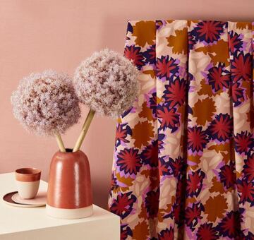 Francouzská šatovka Waterlily Maple, EcoVero, hnědá