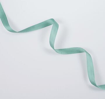 Wstążka jedwabna 1 cm, miętowa