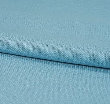 Lněné plátno, silné, světle modré