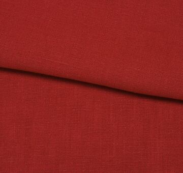 Lněné plátno, lehké, červené
