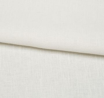 Lněné plátno, bílá ivory II. jakost