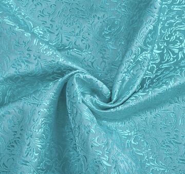Brokát ornamenty – aqua