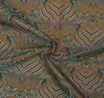 Brokát nebesa, hnědý