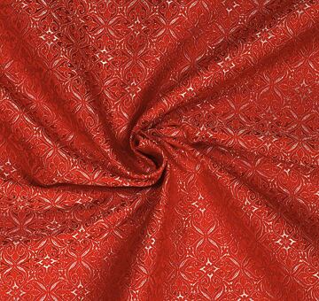 Brokát šlechtický, červený