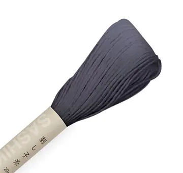 Vyšívací příze na sashiko Olympus 20m, tmavě šedá 40